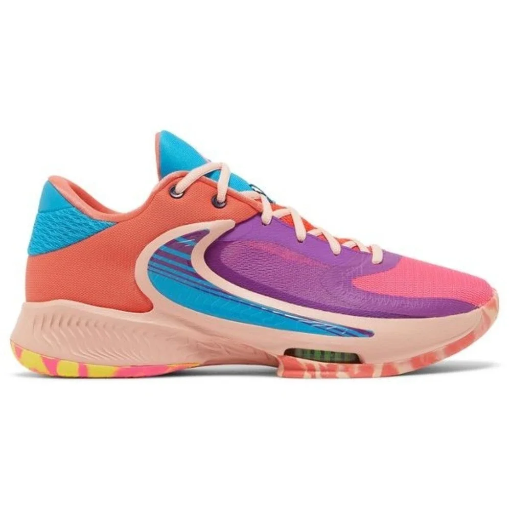 Nike Basketball Shoes Kids 7Y Pink Zoom Freak 4 Birth of‎ Giannis DQ0553-600